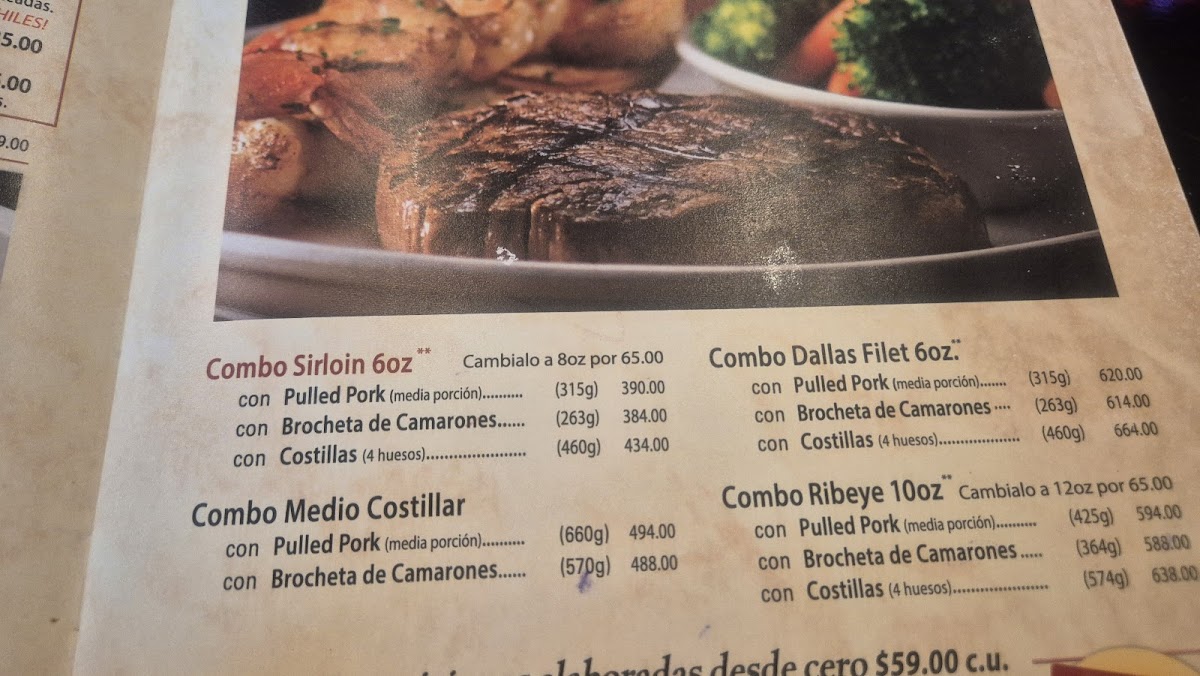 Texas Roadhouse Periférico Caucel Menu - Image 3